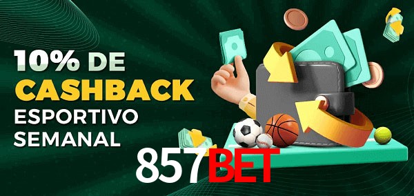 10% de bônus de cashback na 857bet
